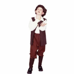 Brown Renaissance Boy Child Costume