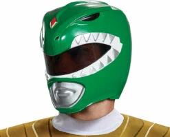 Disguise Green Ranger Helmet - Adult - Mighty Morphin