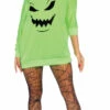 LEG AVENUE Adult Green Spooky Jersey Dress