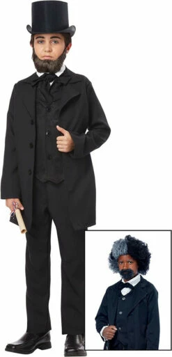 Abraham Lincoln/Frederick Douglass Child Costume