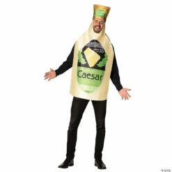 Caesar Dressing Bottle Adult Costume