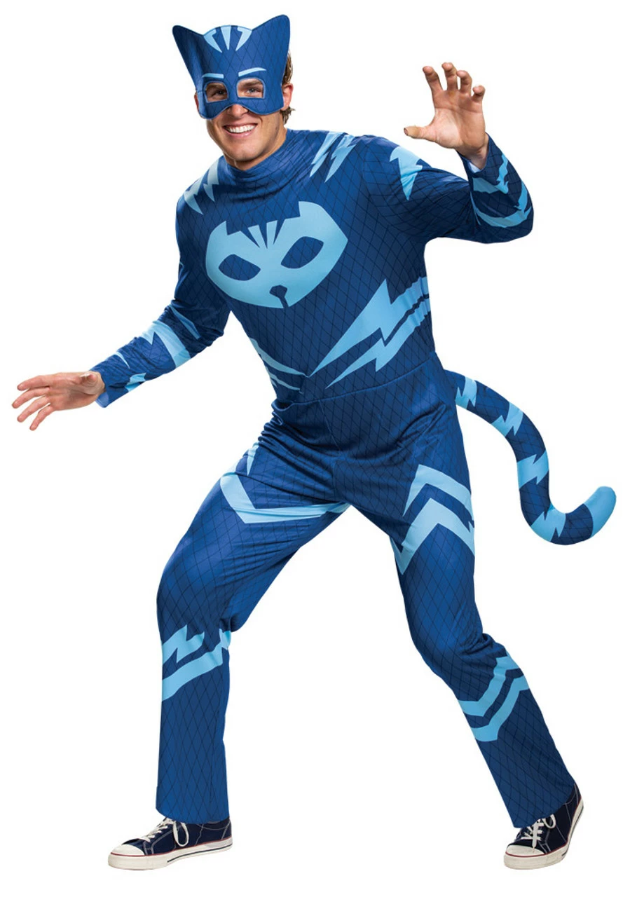 Disguise PJ Masks Catboy Adult Costume 1 Disguise PJ Masks Catboy Adult Costume