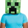 Disguise Creeper Minecraft Adult Mask