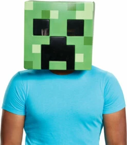 Disguise Creeper Minecraft Adult Mask
