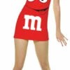 M&M Red Adult Tank Dress