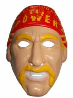 Hulk Hogan Vintage Plastic Mask