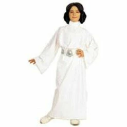 Princess Leia Child Costume Large