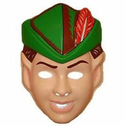 Robin Hood Vintage Plastic Mask