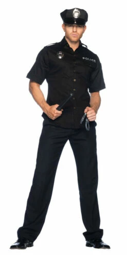LEG AVENUE Men's Cop Costume