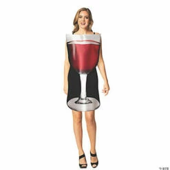 Women's Get Real Glass Of Wine Costume