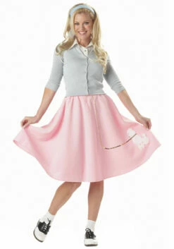 50's Poodle Skirt Adult Costume