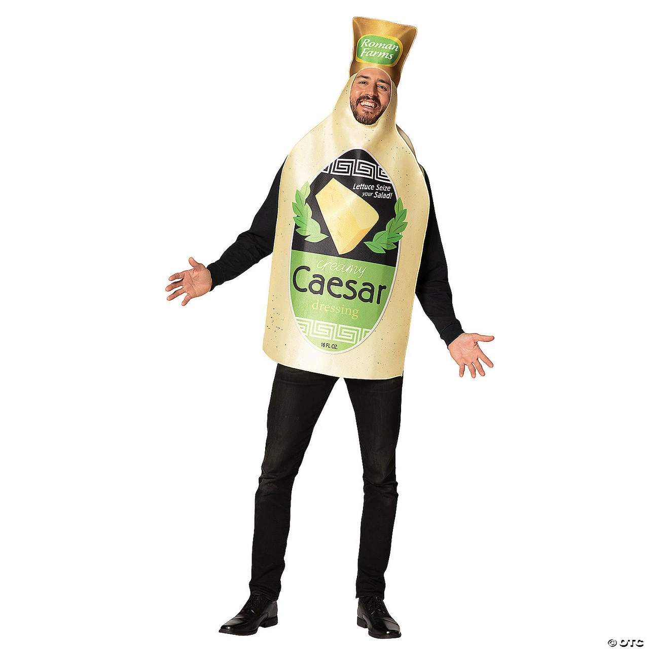 Adult Themed Costume Shop -Disguise Shop caesar dressing bottle adult costumegc2162 95153.1682455023