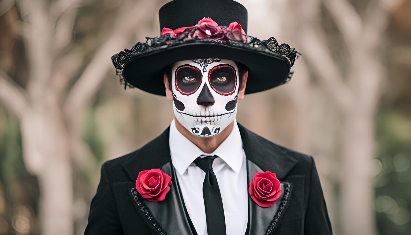 Adult Themed Costume Shop -Disguise Shop day of the dead cost 0
